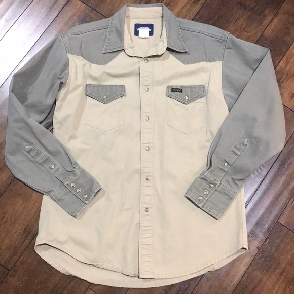 Wrangler Other - Vintage Wrangler Pearl Snap Western Shirt